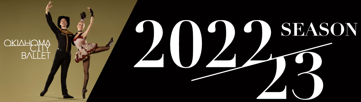 OKC Ballet 2022/23 season art
